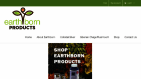 What Earthbornproducts.com website looked like in 2017 (6 years ago)
