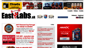 What Eastlabs.biz website looked like in 2017 (6 years ago)