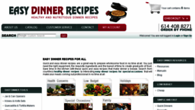 What Easydinnerrecipes.net website looked like in 2017 (6 years ago)