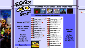 What Egg2.com website looked like in 2017 (6 years ago)