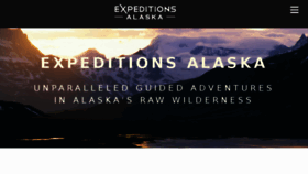 What Expeditionsalaska.com website looked like in 2017 (6 years ago)
