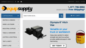 What Equipsupply.com website looked like in 2017 (6 years ago)