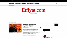 What Etfiyat.com website looked like in 2017 (6 years ago)