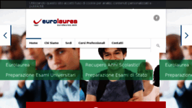 What Eurolaurea.com website looked like in 2017 (8 years ago)