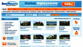 What Euromazury.pl website looked like in 2017 (6 years ago)