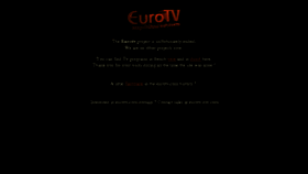 What Eurotv.com website looked like in 2017 (6 years ago)