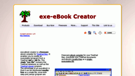 What Exe-ebookcreator.com website looked like in 2017 (6 years ago)
