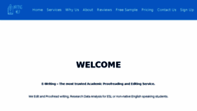 What Ewritinghelp.com website looked like in 2017 (6 years ago)