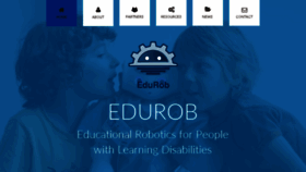 What Edurob.eu website looked like in 2017 (6 years ago)