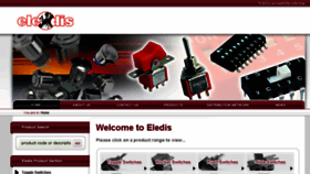 What Eledis.com website looked like in 2017 (6 years ago)