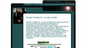What Escobartrading.com website looked like in 2017 (6 years ago)