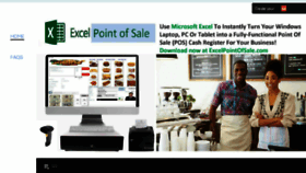 What Excelpointofsale.com website looked like in 2017 (6 years ago)