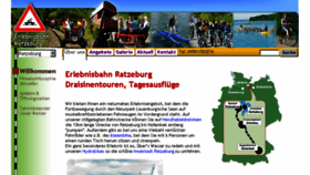 What Erlebnisbahn-ratzeburg.de website looked like in 2017 (6 years ago)