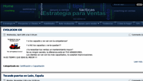 What Estrategiaparaventas.com website looked like in 2017 (6 years ago)