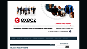 What Execz.co.za website looked like in 2017 (6 years ago)