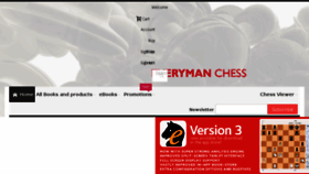 What Everymanchess.com website looked like in 2017 (6 years ago)