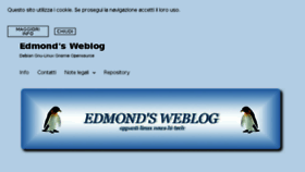 What Edmondweblog.com website looked like in 2017 (6 years ago)