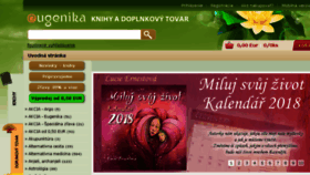 What Eugenika.sk website looked like in 2017 (6 years ago)