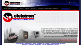 What Elektron.com.mx website looked like in 2017 (8 years ago)
