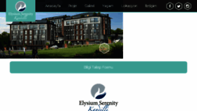 What Elysiumserenity.com website looked like in 2017 (6 years ago)