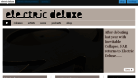 What Electricdeluxe.net website looked like in 2017 (6 years ago)