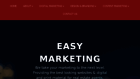 What Easy-marketing.ca website looked like in 2017 (6 years ago)