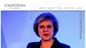 What Edwardshaw.co.uk website looked like in 2017 (6 years ago)