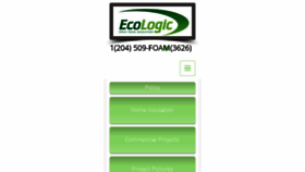 What Ecologicfoam.com website looked like in 2017 (6 years ago)