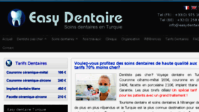 What Easydentaire.com website looked like in 2017 (6 years ago)