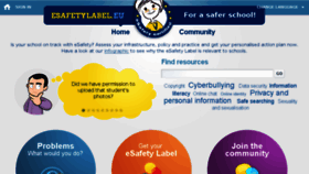 What Esafetylabel.eu website looked like in 2017 (6 years ago)