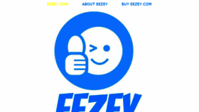 What Eezey.com website looked like in 2017 (6 years ago)
