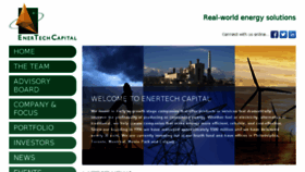 What Enertechcapital.com website looked like in 2017 (6 years ago)