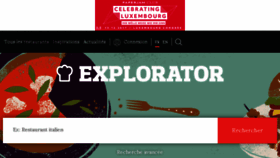 What Explorator.lu website looked like in 2017 (6 years ago)