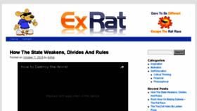 What Exrat.com website looked like in 2017 (6 years ago)