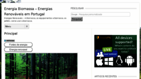 What Energiabiomassa.com website looked like in 2017 (6 years ago)