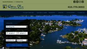 What Easternshorevacations.com website looked like in 2017 (6 years ago)