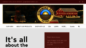 What Evermorefarm.com website looked like in 2017 (6 years ago)