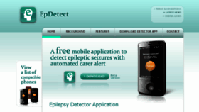 What Epdetect.com website looked like in 2017 (6 years ago)