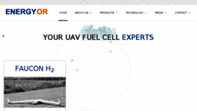 What Energyor.com website looked like in 2017 (6 years ago)