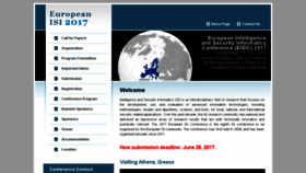 What Eisic.org website looked like in 2017 (6 years ago)