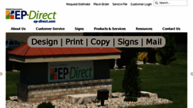 What Ep-direct.com website looked like in 2017 (6 years ago)