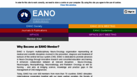 What Eano.eu website looked like in 2017 (6 years ago)