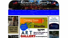 What Ellavillega.com website looked like in 2017 (6 years ago)