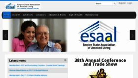 What Esaal.org website looked like in 2017 (6 years ago)