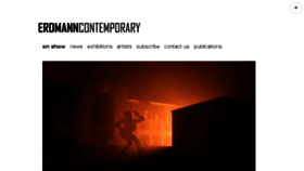 What Erdmanncontemporary.co.za website looked like in 2017 (6 years ago)