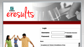 What Eresults.gribbles.com.my website looked like in 2017 (6 years ago)