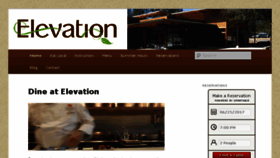 What Elevationbend.com website looked like in 2017 (6 years ago)