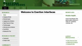 What Exertioninterfaces.com website looked like in 2017 (6 years ago)