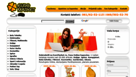 What Euromarket.rs website looked like in 2017 (6 years ago)