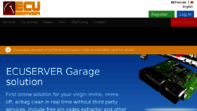 What Ecuserver.net website looked like in 2017 (6 years ago)